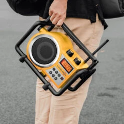 Sangean LB-100 Lunchbox Portable Ultra-Rugged AM/FM Radio (Yellow)(Sangean Lb 100 Lunchbox Portable Ultra Rugged Am Fm Radio Yellow) -Celestron Shop 1676894464 IMG 1940261