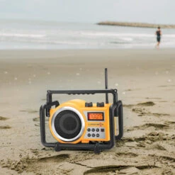 Sangean LB-100 Lunchbox Portable Ultra-Rugged AM/FM Radio (Yellow)(Sangean Lb 100 Lunchbox Portable Ultra Rugged Am Fm Radio Yellow) -Celestron Shop 1676894464 IMG 1940262