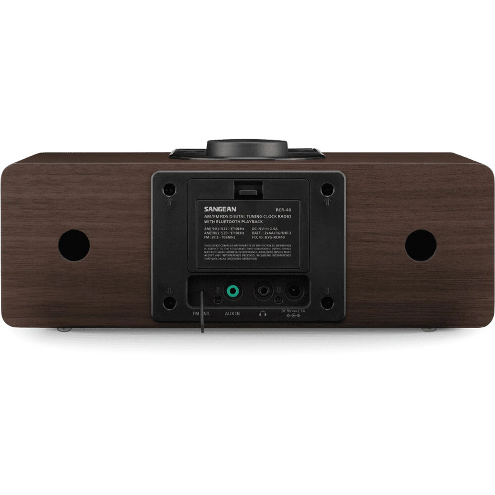 Sangean RCR-40 AM/FM-RBDS/Bluetooth Tabletop Radio(Sangean Rcr 40 Am Fm Rbds Bluetooth Tabletop Radio) 4 Sangean RCR-40 AM/FM-RBDS/Bluetooth Tabletop Radio(Sangean Rcr 40 Am Fm Rbds Bluetooth Tabletop Radio) - Image 4