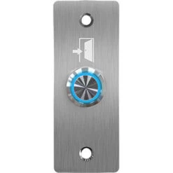 ACTi Soyal LED Stainless Steel Door Sensor Push Button Panel (Silver)(Acti Soyal Led Stainless Steel Door Sensor Push Button Panel Silver)