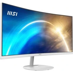 MSI PRO MP341CQW 34" 1440p 100 Hz Ultrawide Business Monitor (White)(Msi Pro Mp341cqw 34 1440p 100 Hz Ultrawide Business Monitor White)