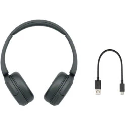 Sony WH-CH520 Wireless On-Ear Headphones With Microphone (Black)(Sony Wh Ch520 Wireless On Ear Headphones With Microphone Black) -Celestron Shop 1677771995 IMG 1948743