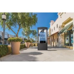 Peerless-AV Dual-Sided Smart City Kiosk With 55" Displays (Black)(Peerless Av Dual Sided Smart City Kiosk With 55 Displays Black) -Celestron Shop 1679311025 IMG 1959445