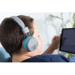 JLab JBuddies Studio On-Ear Kids Headphones (Gray And Blue)(Jlab Jbuddies Studio On Ear Kids Headphones Gray And Blue) -Celestron Shop 1679405435 IMG 1961165