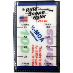 Rifle Scope Ruler (MOA Version)(Rifle Scope Ruler Moa Version 1)