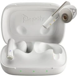 Poly Voyager Free 60 UC Wireless Earbuds (USB-A, White Sand)(Poly Voyager Free 60 Uc Wireless Earbuds Usb A White Sand)
