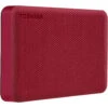 Toshiba 2TB Canvio Advance USB-A 3.2 Gen 1 Portable Hard Drive (Red)(Toshiba 2tb Canvio Advance Usb A 3 2 Gen 1 Portable Hard Drive Red)