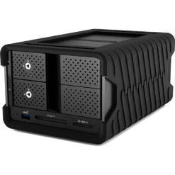 Glyph Technologies Blackbox PRO 40TB 2-Bay Thunderbolt 3 RAID Array With Hub (2 X 20TB)(Glyph Technologies Blackbox Pro 40tb 2 Bay Thunderbolt 3 Raid Array With Hub 2 X 20tb)