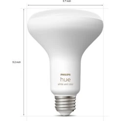 Philips Hue BR30 Bulb (White & Color Ambiance, 2-Pack)(Philips Hue Br30 Bulb White Color Ambiance 2 Pack) 10 Philips Hue BR30 Bulb (White & Color Ambiance, 2-Pack)(Philips Hue Br30 Bulb White Color Ambiance 2 Pack) -Celestron Shop 1681750055 IMG 1974831