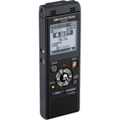 Olympus OM SYSTEM WS-883 Digital Voice Recorder With USB-A Battery Charging (Black)(Olympus Om System Ws 883 Digital Voice Recorder With Usb A Battery Charging Black)