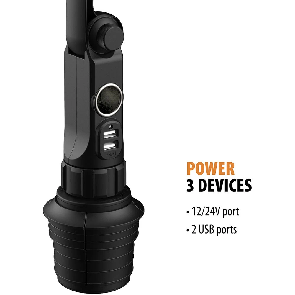 ToughTested Boom Power Tower Heavy Duty Cup Holder Tablet Mount(Toughtested Boom Power Tower Heavy Duty Cup Holder Tablet Mount) 2 ToughTested Boom Power Tower Heavy Duty Cup Holder Tablet Mount(Toughtested Boom Power Tower Heavy Duty Cup Holder Tablet Mount) - Image 2