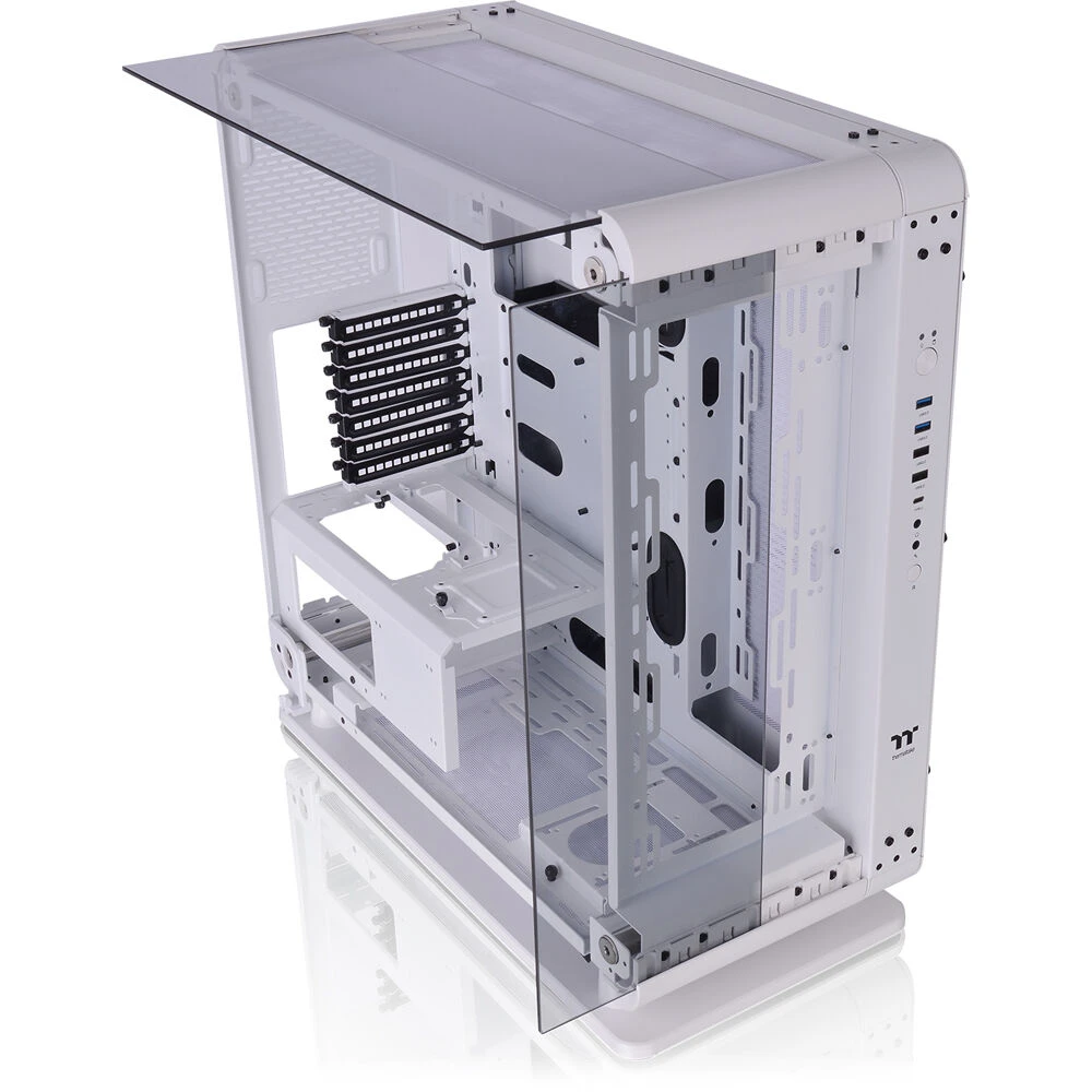 Thermaltake Core P6 Tempered Glass Mid Tower Chassis (White)(Thermaltake Core P6 Tempered Glass Mid Tower Chassis White) 4 Thermaltake Core P6 Tempered Glass Mid Tower Chassis (White)(Thermaltake Core P6 Tempered Glass Mid Tower Chassis White) - Image 4
