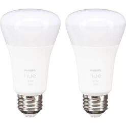 Philips Hue A19 Bulb (White, 2-Pack)(Philips Hue A19 Bulb White 2 Pack)