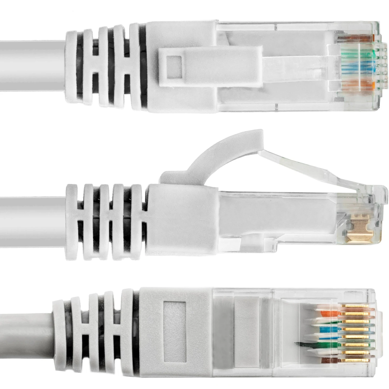Pearstone Cat 6 Snagless Network Patch Cable (White, 25')(Pearstone Cat 6 Snagless Network Patch Cable White 25) 2 Pearstone Cat 6 Snagless Network Patch Cable (White, 25')(Pearstone Cat 6 Snagless Network Patch Cable White 25) - Image 2