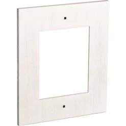 2N Flush Frame For 1 IP Verso Module (Nickel)(2n Flush Frame For 1 Ip Verso Module Nickel)