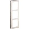 2N Surface Frame For Three IP Verso Modules (Nickel)(2n Surface Frame For Three Ip Verso Modules Nickel)