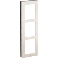 2N Surface Frame For Three IP Verso Modules (Nickel)(2n Surface Frame For Three Ip Verso Modules Nickel)