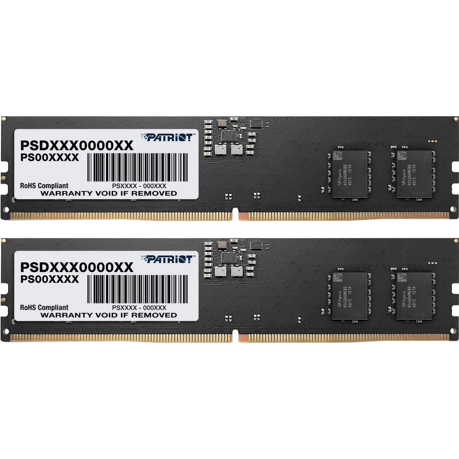 Patriot 32GB Signature Series DDR5 5600 MHz UDIMM RAM Single Module (1 X 32GB)(Patriot 32gb Signature Series Ddr5 5600 Mhz Udimm Ram Single Module 1 X 32gb) 1 Patriot 32GB Signature Series DDR5 5600 MHz UDIMM RAM Single Module (1 X 32GB)(Patriot 32gb Signature Series Ddr5 5600 Mhz Udimm Ram Single Module 1 X 32gb)