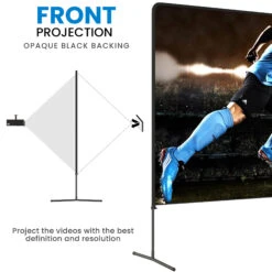 KHOMO GEAR Projector Screen And Stand With Height Adjustment (180")(Khomo Gear Projector Screen And Stand With Height Adjustment 180) -Celestron Shop 1683723767 IMG 1993520