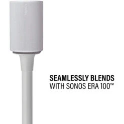 SANUS Fixed-Height Floor Stand For Sonos Era 100 Speakers (White, Single)(Sanus Fixed Height Floor Stand For Sonos Era 100 Speakers White Single) -Celestron Shop 1684163755 IMG 1996891