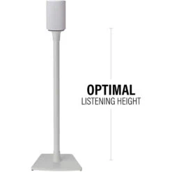 SANUS Fixed-Height Floor Stand For Sonos Era 100 Speakers (White, Single)(Sanus Fixed Height Floor Stand For Sonos Era 100 Speakers White Single) -Celestron Shop 1684163755 IMG 1996895