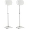 SANUS Height-Adjustable Floor Stand For Sonos Era 300 Speakers (White, Pair)(Sanus Height Adjustable Floor Stand For Sonos Era 300 Speakers White Pair)