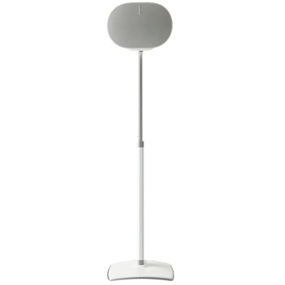 SANUS Height-Adjustable Floor Stand For Sonos Era 300 Speakers (White, Pair)(Sanus Height Adjustable Floor Stand For Sonos Era 300 Speakers White Pair) 2 SANUS Height-Adjustable Floor Stand For Sonos Era 300 Speakers (White, Pair)(Sanus Height Adjustable Floor Stand For Sonos Era 300 Speakers White Pair) - Image 2