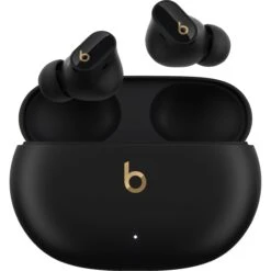 Beats By Dr. Dre Studio Buds+ Noise-Canceling True Wireless In-Ear Headphones (Black And Gold)(Beats By Dr Dre Studio Buds Noise Canceling True Wireless In Ear Headphones Black And Gold)
