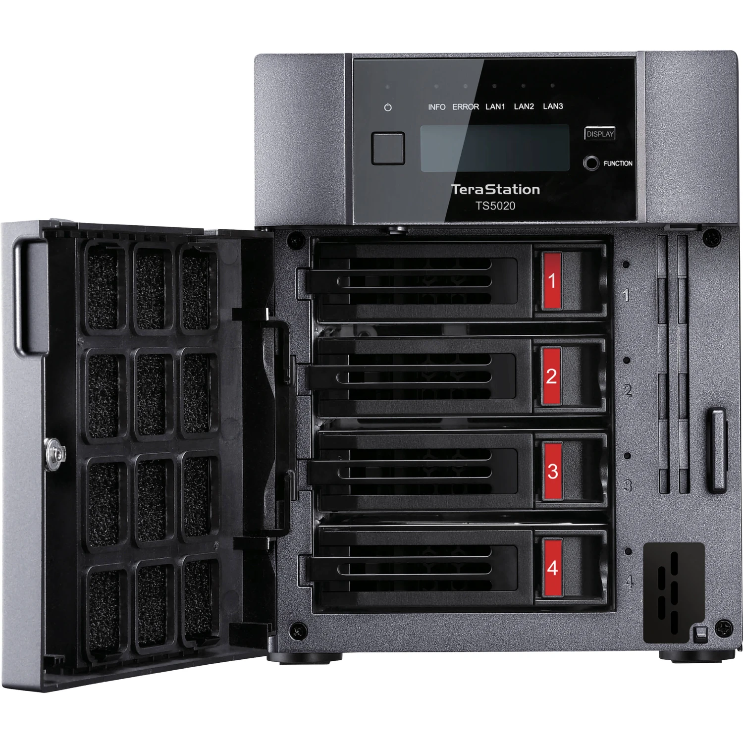 Buffalo TeraStation 5420DN 64TB 4-Bay Desktop NAS Server (4 X 16TB)(Buffalo Terastation 5420dn 64tb 4 Bay Desktop Nas Server 4 X 16tb) 3 Buffalo TeraStation 5420DN 64TB 4-Bay Desktop NAS Server (4 X 16TB)(Buffalo Terastation 5420dn 64tb 4 Bay Desktop Nas Server 4 X 16tb) - Image 3