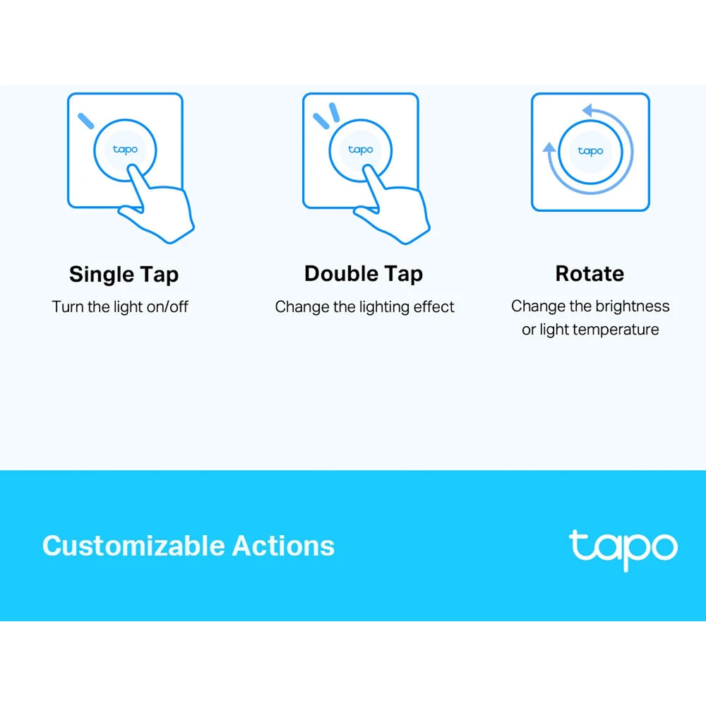 TP-Link Tapo S200D Smart Remote Dimmer Switch(Tp Link Tapo S200d Smart Remote Dimmer Switch) 5 TP-Link Tapo S200D Smart Remote Dimmer Switch(Tp Link Tapo S200d Smart Remote Dimmer Switch) - Image 5