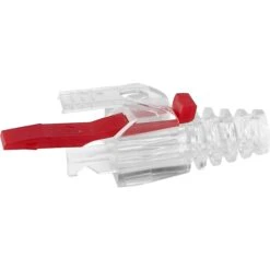 Simply45 ProSeries Strain Relief With RED Locking Pin For All Simpy45 UTP Cat6/Cat6A RJ45 (100-Pack)(Simply45 Proseries Strain Relief With Red Locking Pin For All Simpy45 Utp Cat6 Cat6a Rj45 100 Pack)
