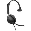 Jabra Evolve2 40 SE Mono Wired On-Ear Headset (Unified Communications, USB-A, Black)(Jabra Evolve2 40 Se Mono Wired On Ear Headset Unified Communications Usb A Black)