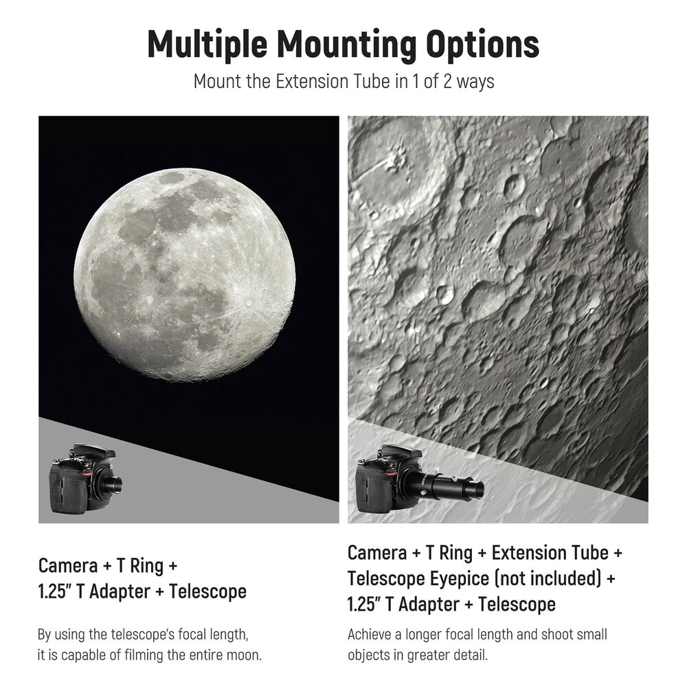 Neewer LS-T8 1.25" Variable Telescope Accessory Kit For Nikon DSLR(Neewer Ls T8 1 25 Variable Telescope Accessory Kit For Nikon Dslr) 4 Neewer LS-T8 1.25" Variable Telescope Accessory Kit For Nikon DSLR(Neewer Ls T8 1 25 Variable Telescope Accessory Kit For Nikon Dslr) - Image 4