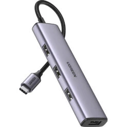 UGREEN 4-in-1 USB-C Hub (Grey)(Ugreen 4 In 1 Usb C Hub Grey) -Celestron Shop 1693496740 IMG 2074047