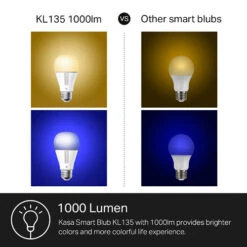 TP-Link KL135 Kasa Smart Wi-Fi Light Bulb (Multicolor, 4-Pack)(Tp Link Kl135 Kasa Smart Wi Fi Light Bulb Multicolor 4 Pack) -Celestron Shop 1695383122 IMG 2089840