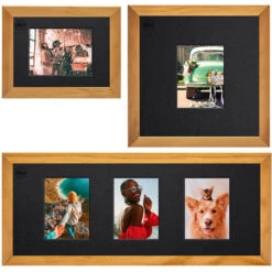 Leica SOFORT Picture Frame Set (Natural Pine)(Leica Sofort Picture Frame Set Natural Pine)