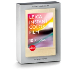 Leica SOFORT Neo Gold Color Film Pack (10 Exposures)(Leica Sofort Neo Gold Color Film Pack 10 Exposures)