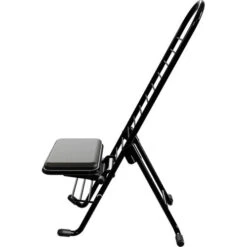 PLATEAU CHAIRS Pro Series Folding Chair With Black Vinyl Leather Seat & Black Frame(Plateau Chairs Pro Series Folding Chair With Black Vinyl Leather Seat Black Frame) -Celestron Shop 1698330666 IMG 2108266