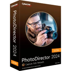 CyberLink PhotoDirector 2024 Ultra (DVD And Download)(Cyberlink Photodirector 2024 Ultra Dvd And Download)