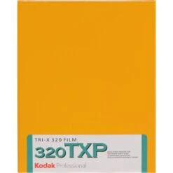 Kodak Professional Tri-X 320 Black And White Negative Film (4 X 5", 50 Sheets, Expired July 2022)(Kodak Professional Tri X 320 Black And White Negative Film 4 X 5 50 Sheets Expired July 2022)