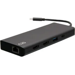 C2G USB-C 9-in-1 Dual Display Docking Station (TAA Compliant)(C2g Usb C 9 In 1 Dual Display Docking Station Taa Compliant)