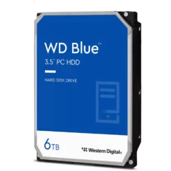 WD 6TB Blue 5400 SATA III 3.5" Internal HDD(Wd 6tb Blue 5400 Sata Iii 3 5 Internal Hdd)