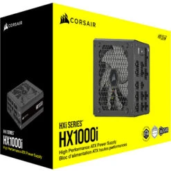 Corsair HX1000i 1000W 80 Plus Platinum Modular ATX Power Supply (Black)(Corsair Hx1000i 1000w 80 Plus Platinum Modular Atx Power Supply Black) -Celestron Shop 1701358549 IMG 2136545