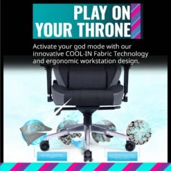 Cooler Master Caliber X1C Gaming Chair (Black)(Cooler Master Caliber X1c Gaming Chair Black) -Celestron Shop 1701434856 IMG 2137286