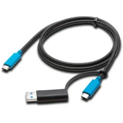 Kensington USB-C 3.2 Gen 2 Cable With USB-A Adapter (3.3')(Kensington Usb C 3 2 Gen 2 Cable With Usb A Adapter 3 3) -Celestron Shop 1701792058 IMG 2139891