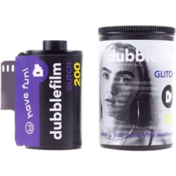 Dubblefilm Glitch 200 B&W Negative Film (35mm Roll, 36 Exposures)(Dubblefilm Glitch 200 B W Negative Film 35mm Roll 36 Exposures)