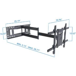 Mount-It! MI-397 Articulating TV Wall Mount With Extra Long Extension For 40 To 80" Displays(Mount It Mi 397 Articulating Tv Wall Mount With Extra Long Extension For 40 To 80 Displays) -Celestron Shop 1702558905 IMG 2146911