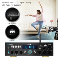 Pyle Pro PDA612BU.5 Stereo Receiver With Bluetooth(Pyle Pro Pda612bu 5 Stereo Receiver With Bluetooth) -Celestron Shop 1703603762 IMG 2154067