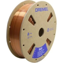 Dremel 3D 1.75mm Silk PLA Filament (0.75kg, Copper)(Dremel 3d 1 75mm Silk Pla Filament 0 75kg Copper)