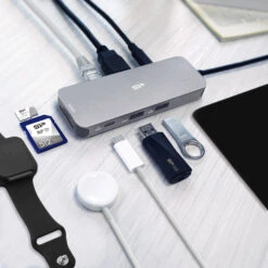 Silicon Power SR30 8-in-1 Docking Station(Silicon Power Sr30 8 In 1 Docking Station) -Celestron Shop 1705427389 IMG 2168671